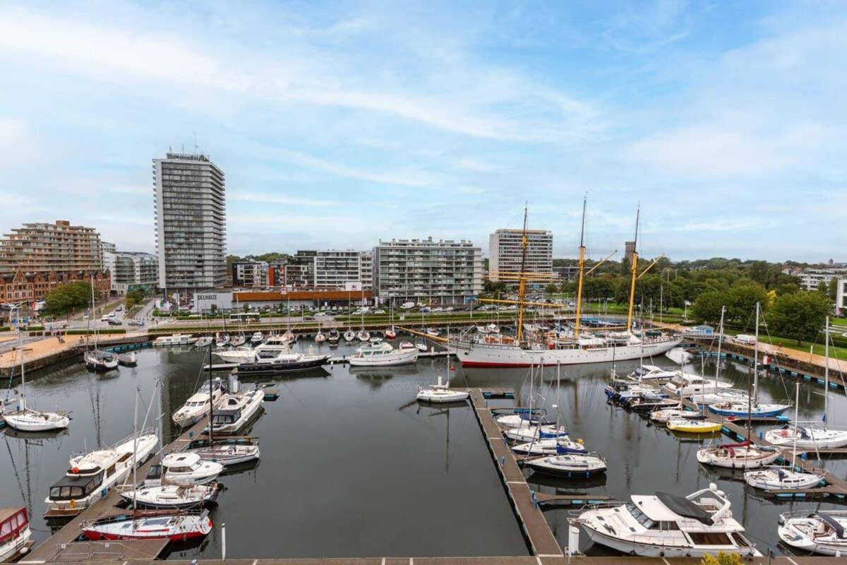 Huswell - Luminous Family Apartment With Magnificent View Oostende Exteriör bild